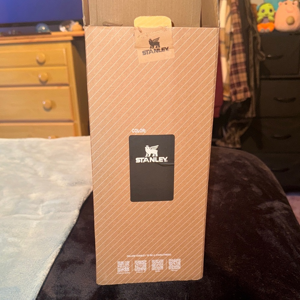 Stanley Black Insulated Bottle